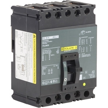 Square D FHL361001121 - Molded Case 100A 600V 3-Pole