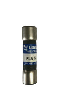 Littelfuse FLA5 - Midget Fast-Acting Fuse 5A 125V (10kA AIC Rating)