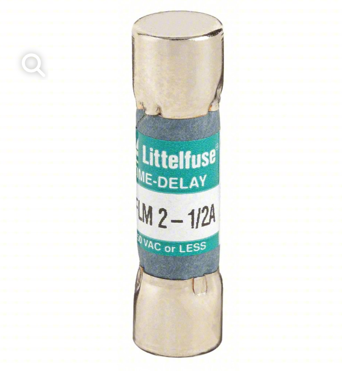 Littelfuse FLM2-1/2 - Midget Time-Delay Fuse 2.5A 250V (10kA AIC)