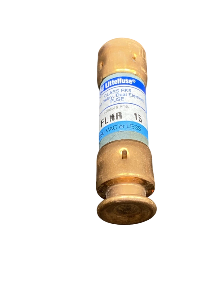 Littelfuse FLNR15 - Class RK5 Fuse 15A 600V (200kA Interrupt Rating)