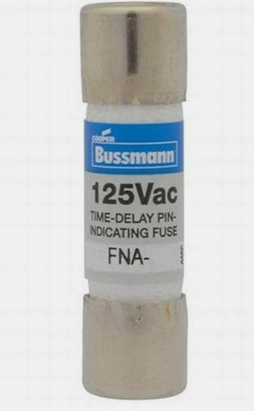 FNA-1-1/2 Bussmann FNA Series Low Voltage Fuse
 125V  1A Fuse - Essential Electric Supply