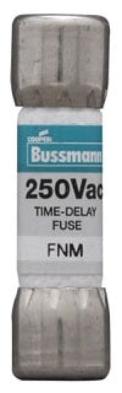 Bussmann, Cooper Bussmann FNM-1-1/8 Low Voltage FNM Series 250V 1A Fuse - Essential Electric Supply