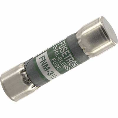 Bussmann FNM-3-1/2 - Low Voltage Fuse 3A@250V (100kA AIC, Ferrule Non-Rejection)