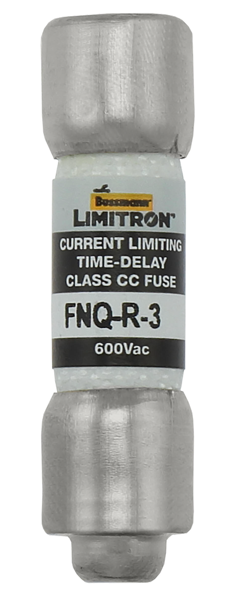 Cooper Bussmann FNQ-R-3-1/2 Low Voltage CC-Tron 600V 3A Fuse - Essential Electric Supply