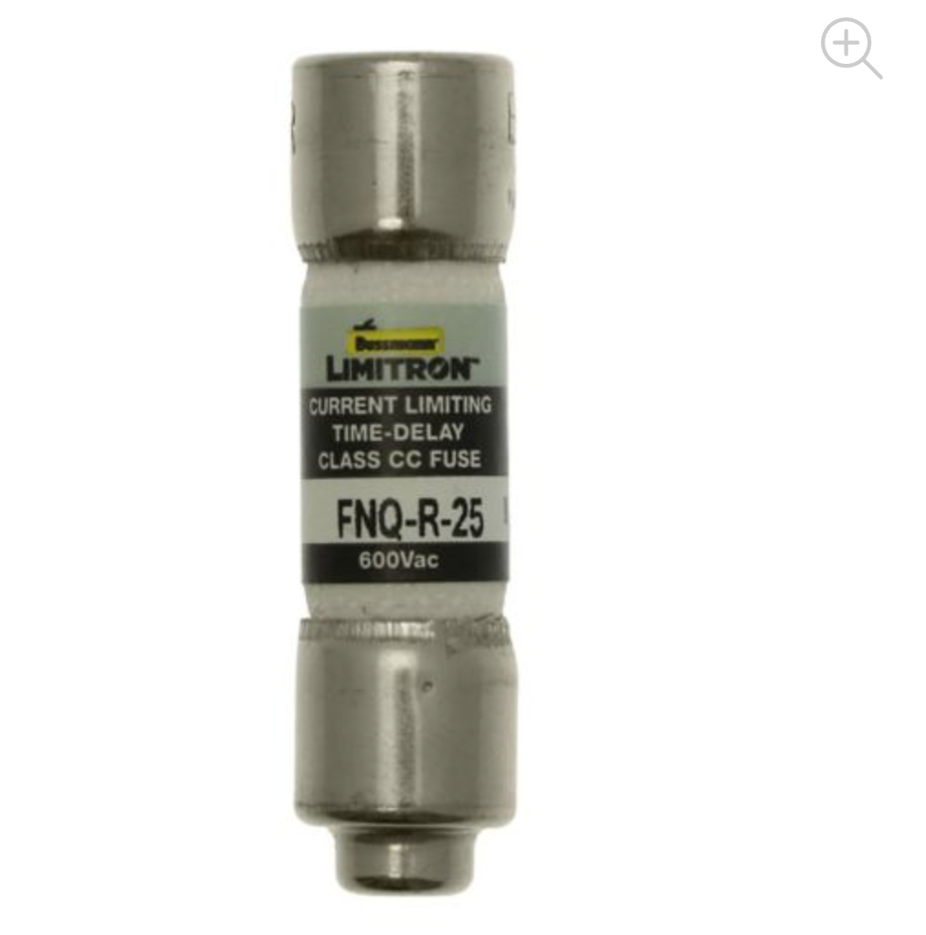 Bussmann FNQR0.25 - Supplemental Fuse 0.25A 250V (Ferrule Type)
