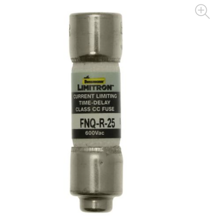 Bussmann FNQR0.25 - Supplemental Fuse 0.25A 250V (Ferrule Type)