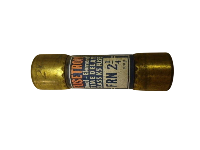 Bussmann FRN-2-1/4 - Fusetron Time-Delay Fuse 2A 250V (100kA AIC)