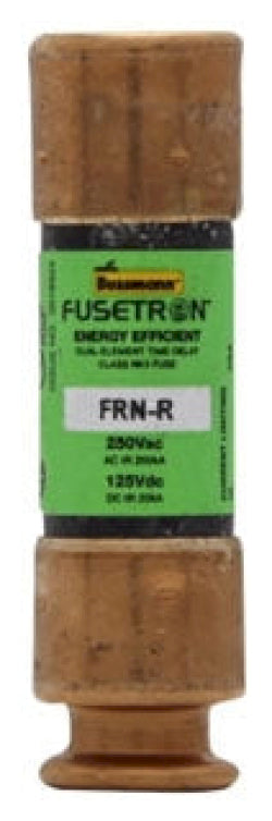 Cooper Bussmann FRN-R-2-8/10 Low Voltage Fusetron 250V 2A Fuse - Essential Electric Supply