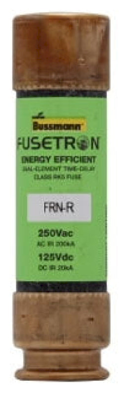 Cooper Bussmann FRN-R-60 Low Voltage Fusetron 250V 60A Fuse - Essential Electric Supply