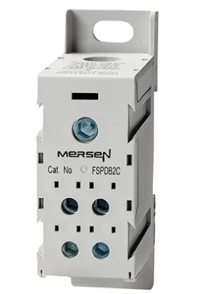 Mersen FSPDB2C - Terminal Block 600V (3.45x1.12x2.21 in)