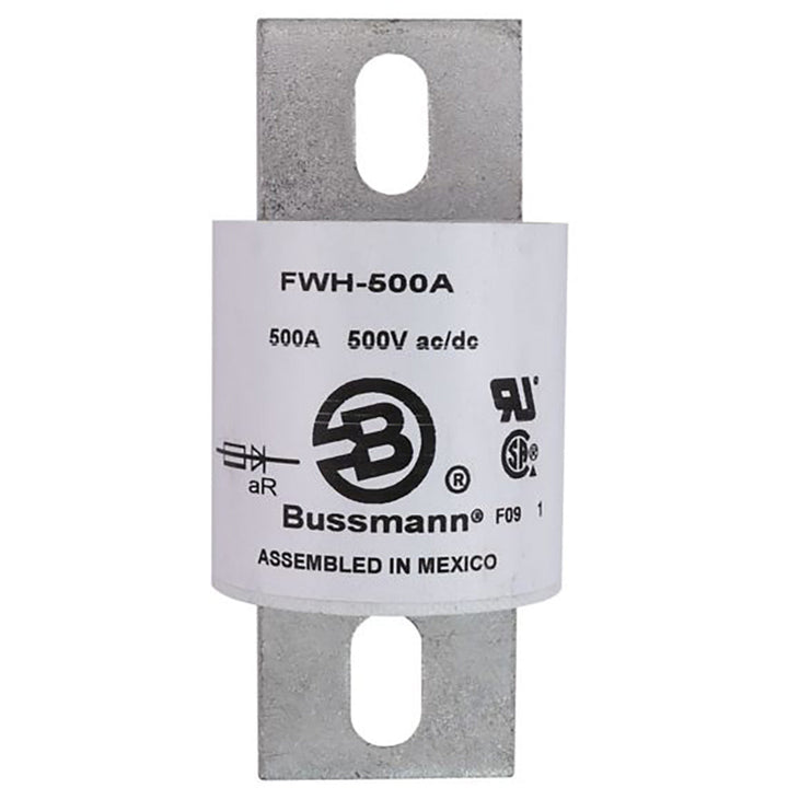 Bussmannn FWH-500A - FWH Series Fuse 500A (200kA@500V Interrupt Rating)
