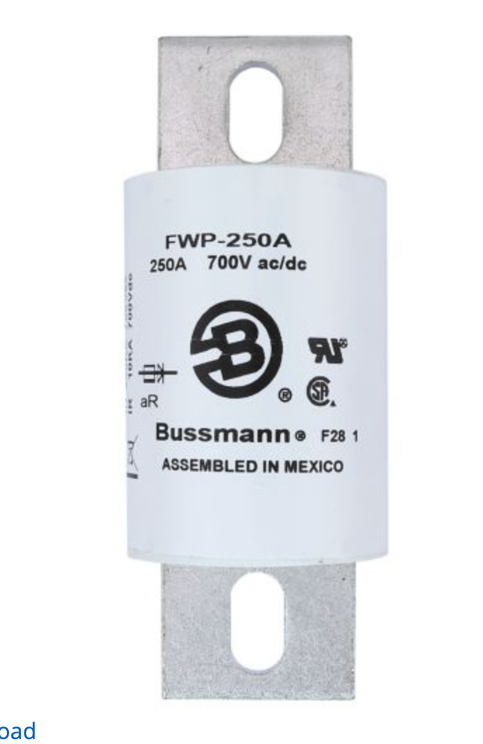 Bussmann FWP250A - Semiconductor Fuse 250A 700V AC/DC