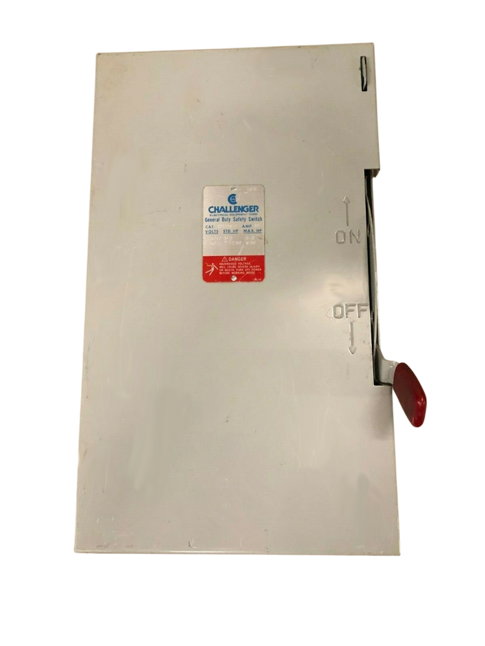 Challenger GD322NFC - Non-Fusible Disconnect Switch 60A@240V (100kA AIC 3-Phase)