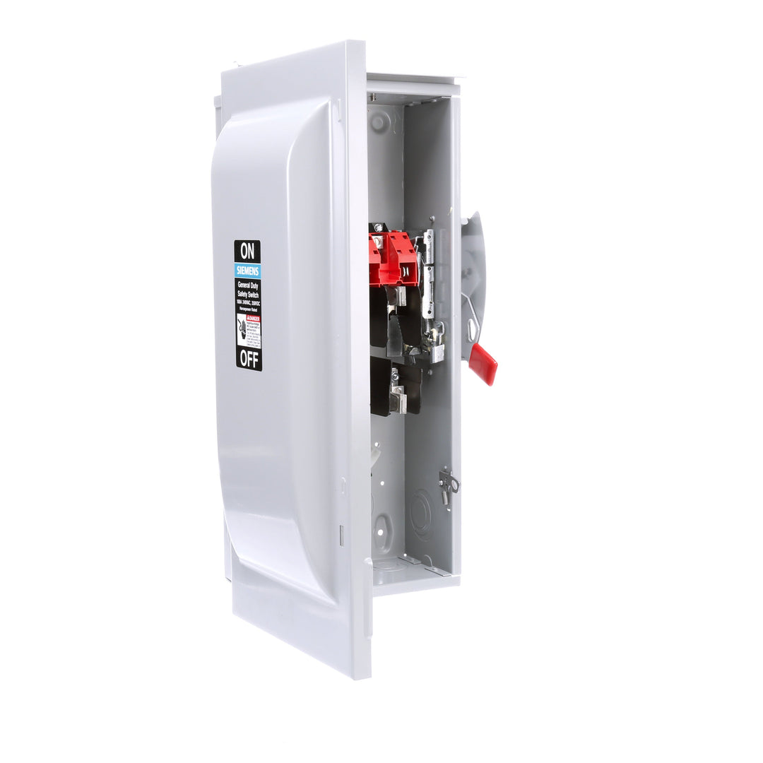 Siemens GF223NR - Fusible Disconnect Switch 240V AC 100A (NEMA 3R Enclosure)