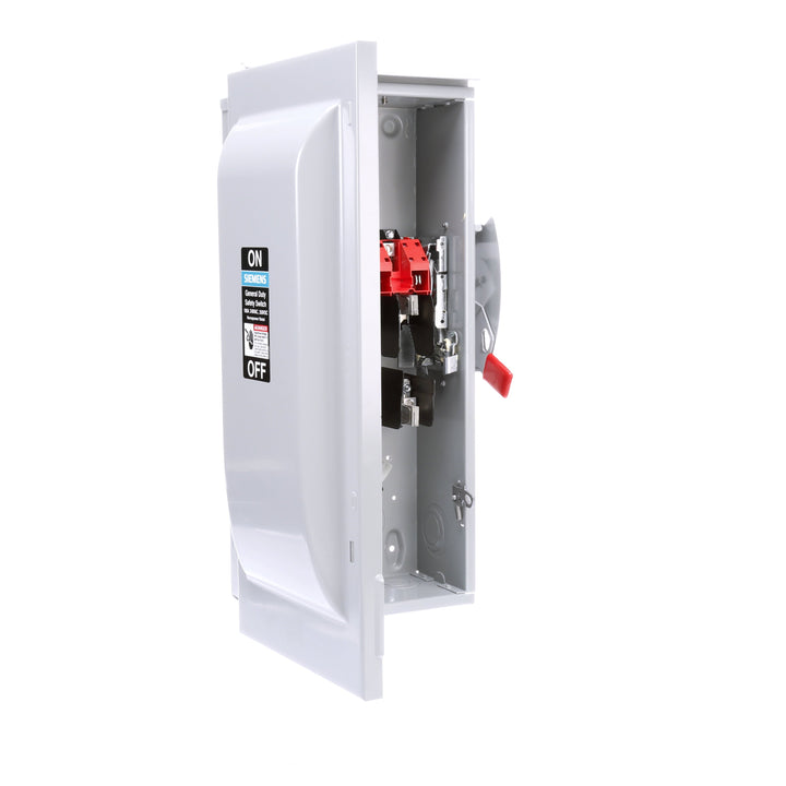 Siemens GF223NR - Fusible Disconnect Switch 240V AC 100A (NEMA 3R Enclosure)
