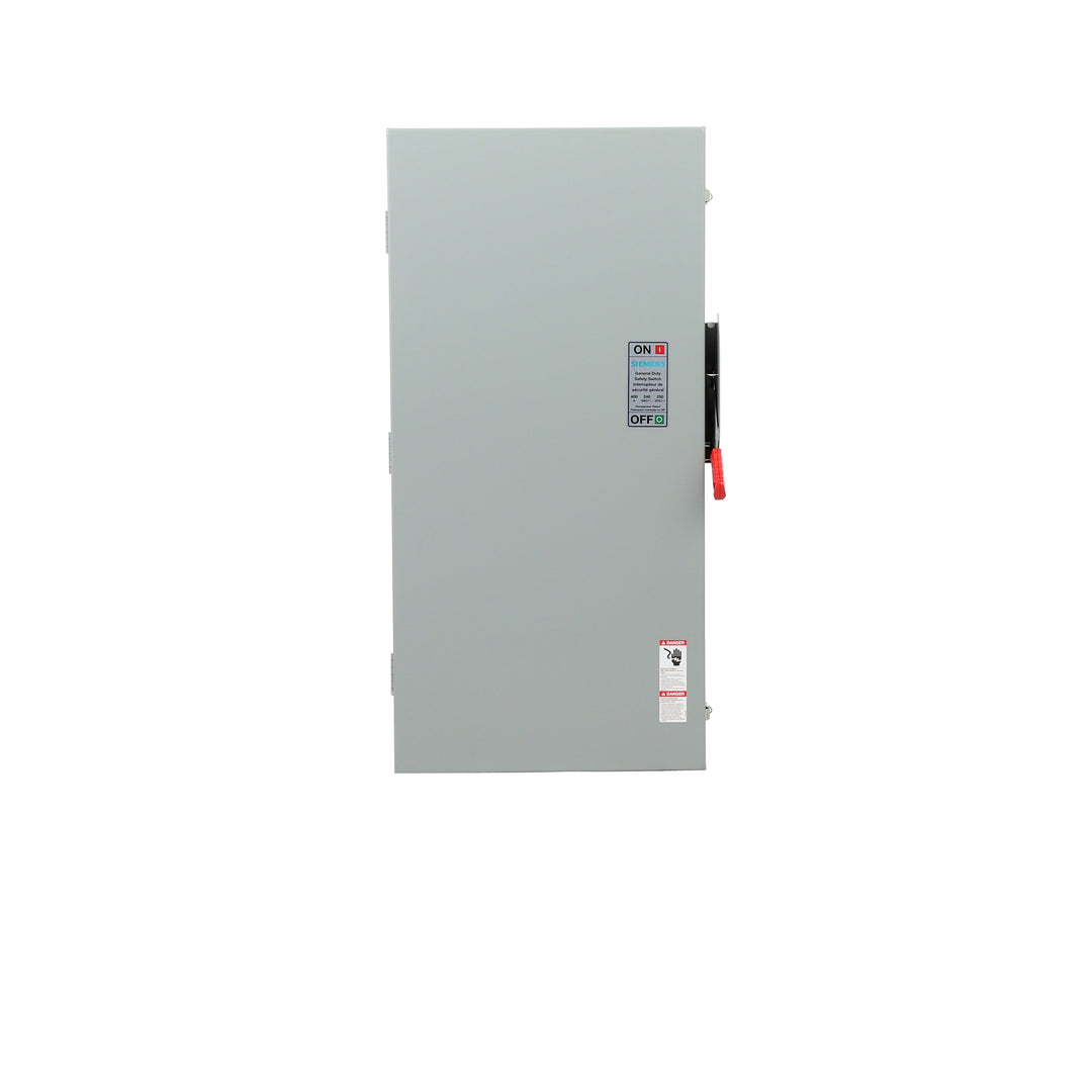 GF325NA Siemens VBII Series Disconnect  240V 400A Fusible Switch - Essential Electric Supply