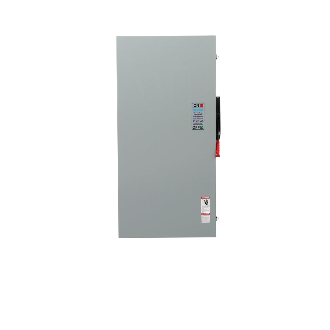 Siemens GF325NRA - Fusible Disconnect Switch 400A@240V (100kA AIC NEMA 3R)