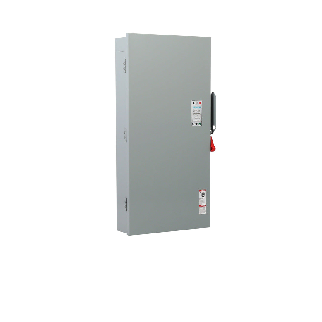 Siemens GF325NRA - Fusible Disconnect Switch 400A@240V (100kA AIC NEMA 3R)