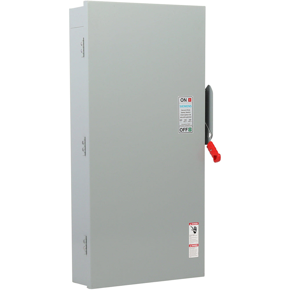 Siemens GF326NA - Fusible Disconnect Switch 600A@240V (100kA AIC)