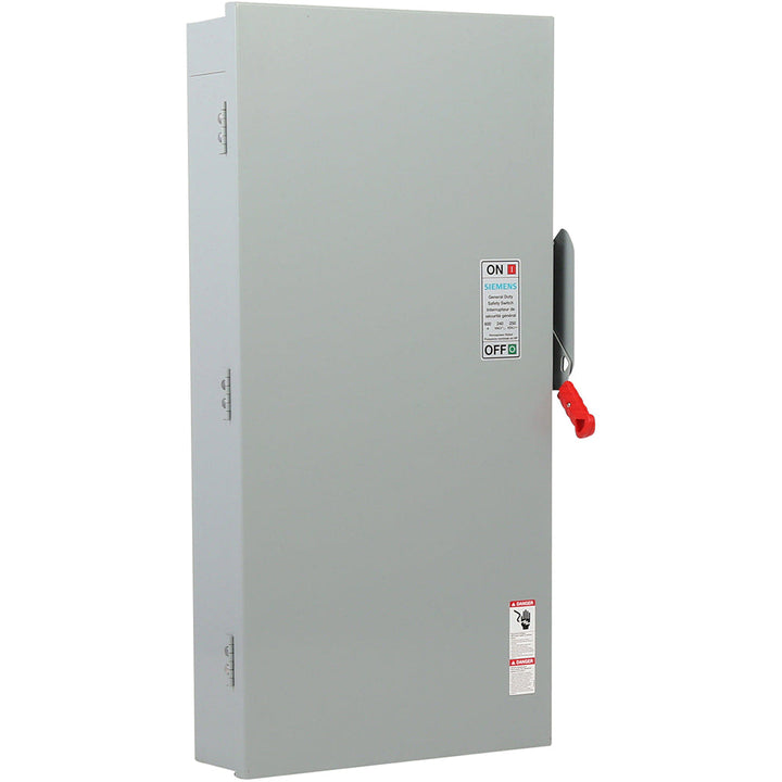 Siemens GF326NA - Fusible Disconnect Switch 600A@240V (100kA AIC)
