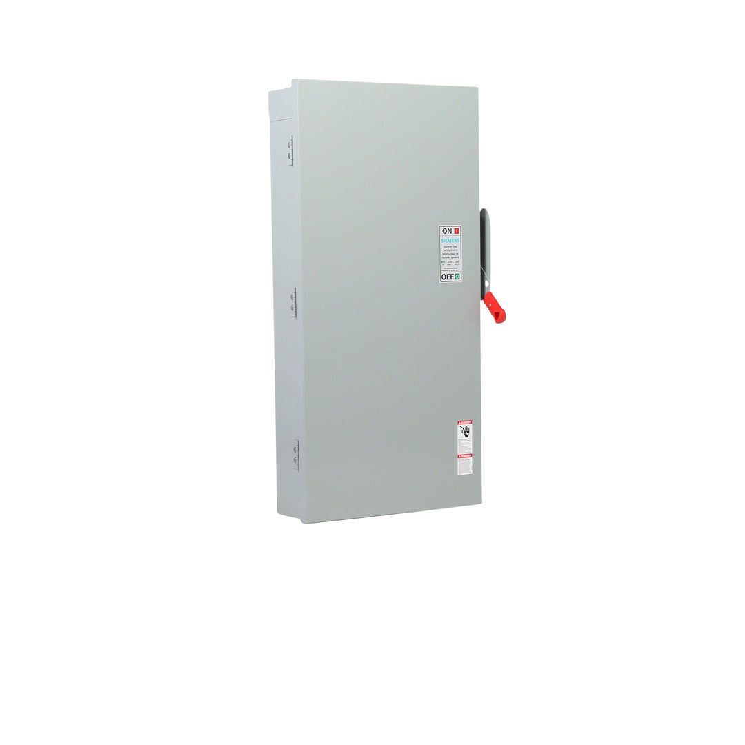 Siemens GF326NRA - Fusible Disconnect Switch 600A@240V (100kA AIC NEMA 3R)