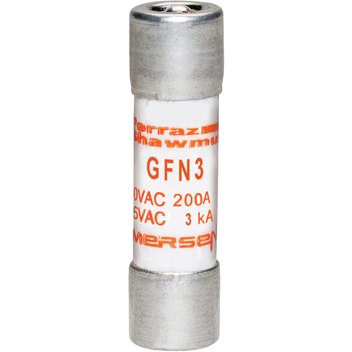 Mersen GFN3 - GFN Midget Fuse 3A (200kA@250V Interrupting Capacity)