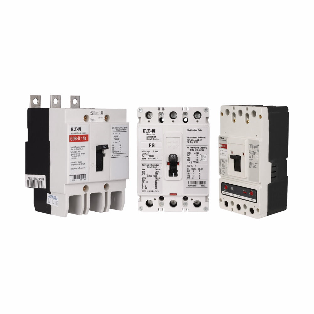 Eaton GHB2080BP12 - Molded Case 80A 480V (2-Pole)