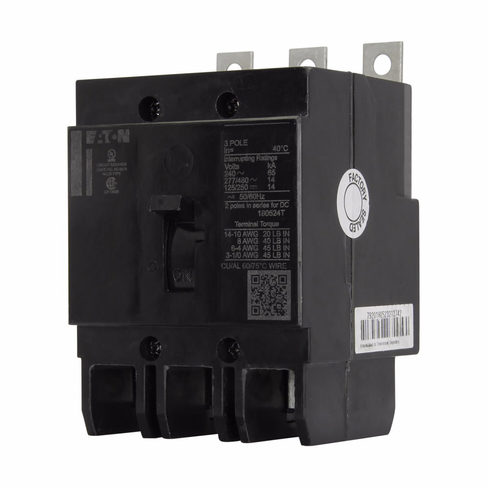 Eaton Cutler Hammer GHB3100S1 - Molded Case Circuit Breaker 100A 480V 3P