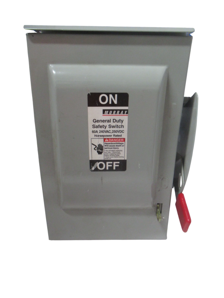 Thomas & Betts GUN322 - Non-Fusible Disconnect Switch (60A 240V 3-Phase)