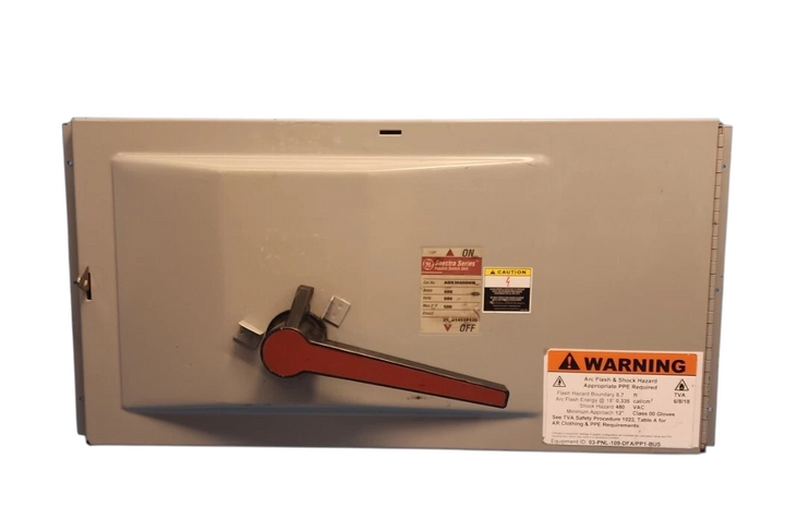 General Electric ADS36600HMFP - Fusible Safety Switch 600A 600V (3-Pole NEMA 1)
