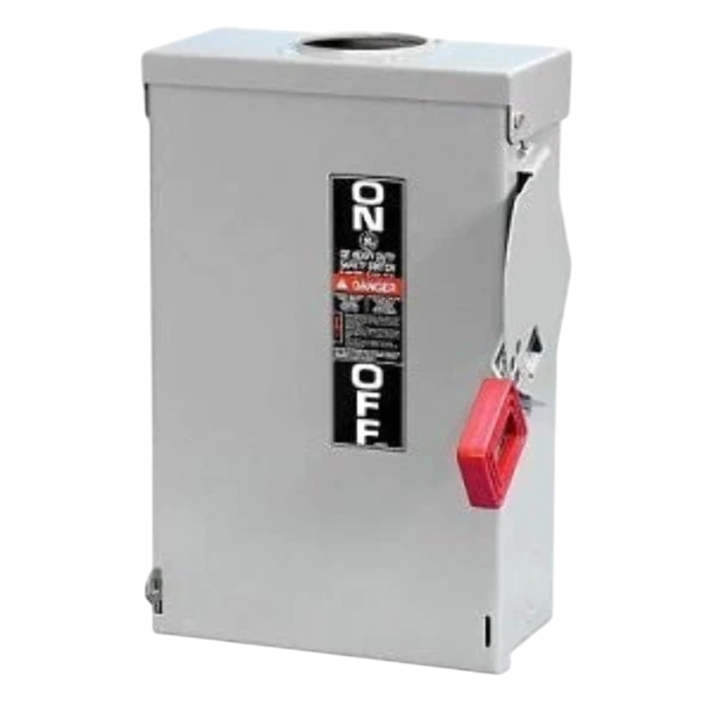 General Electric TC35322 - Non-Fusible Disconnect Switch 60A 240V (3-Pole, 100kA AIC)