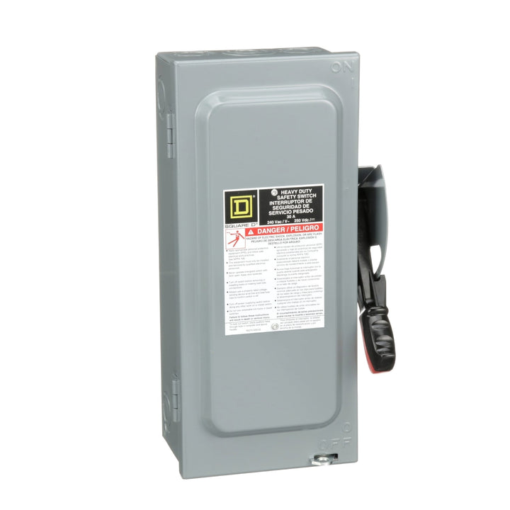 Square D H221N - Fusible Safety Switch 30A 240V (200kA AIC)