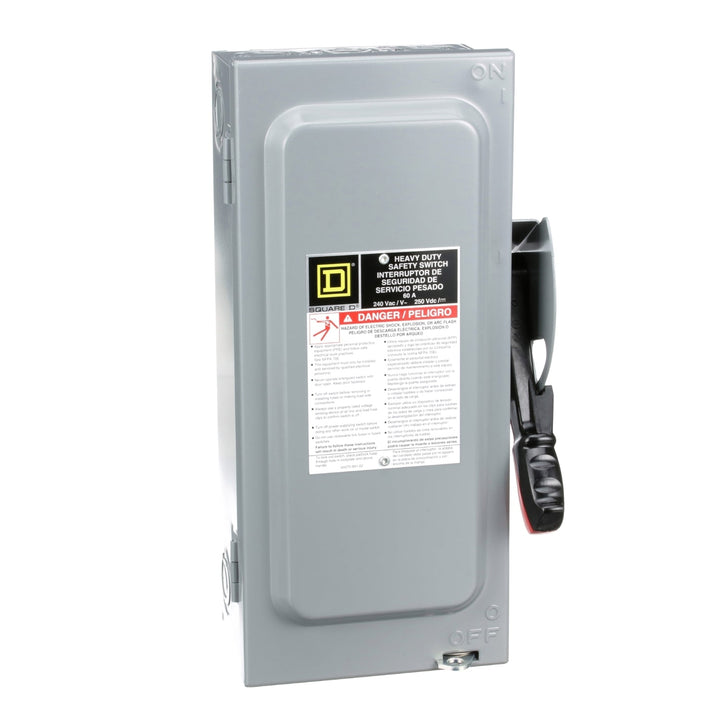 Square D H222N - Fusible Safety Switch 60A 240V (200kA AIC)