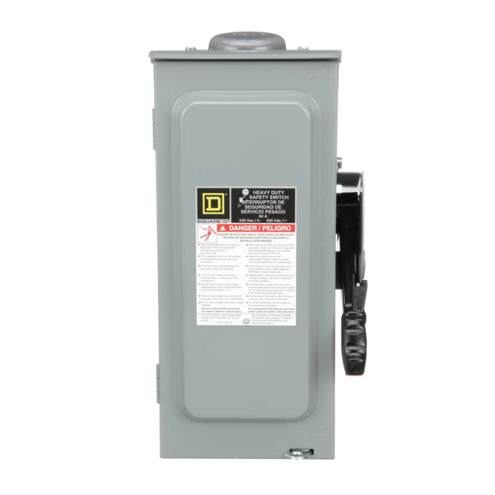 Square D H222NRB - Fusible Safety Switch 60A 240V (NEMA 3R)