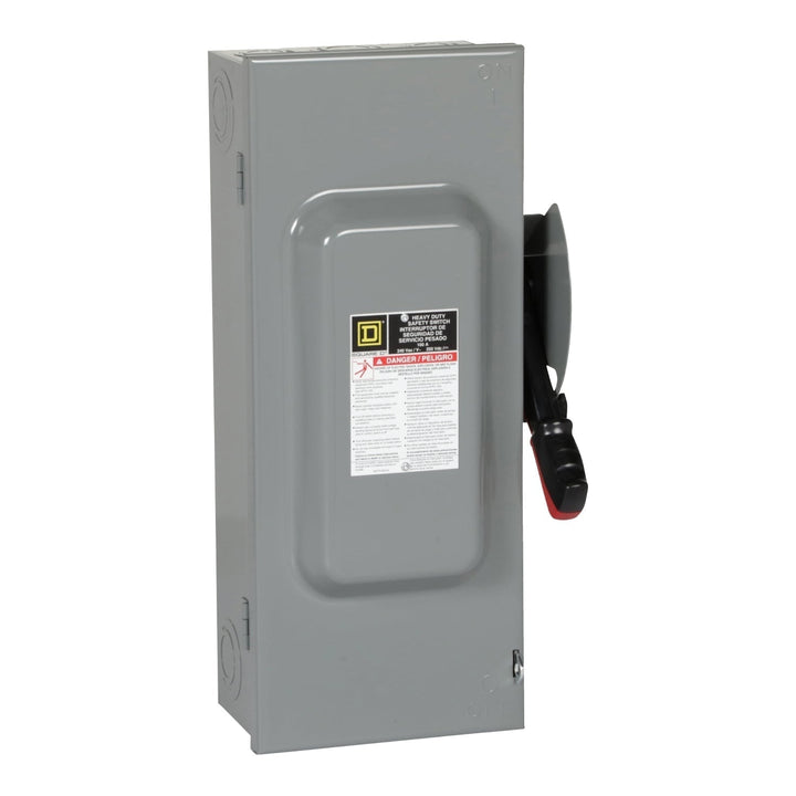 Square D H223N - Fusible Safety Switch, 240V 100A (200kA AIC)