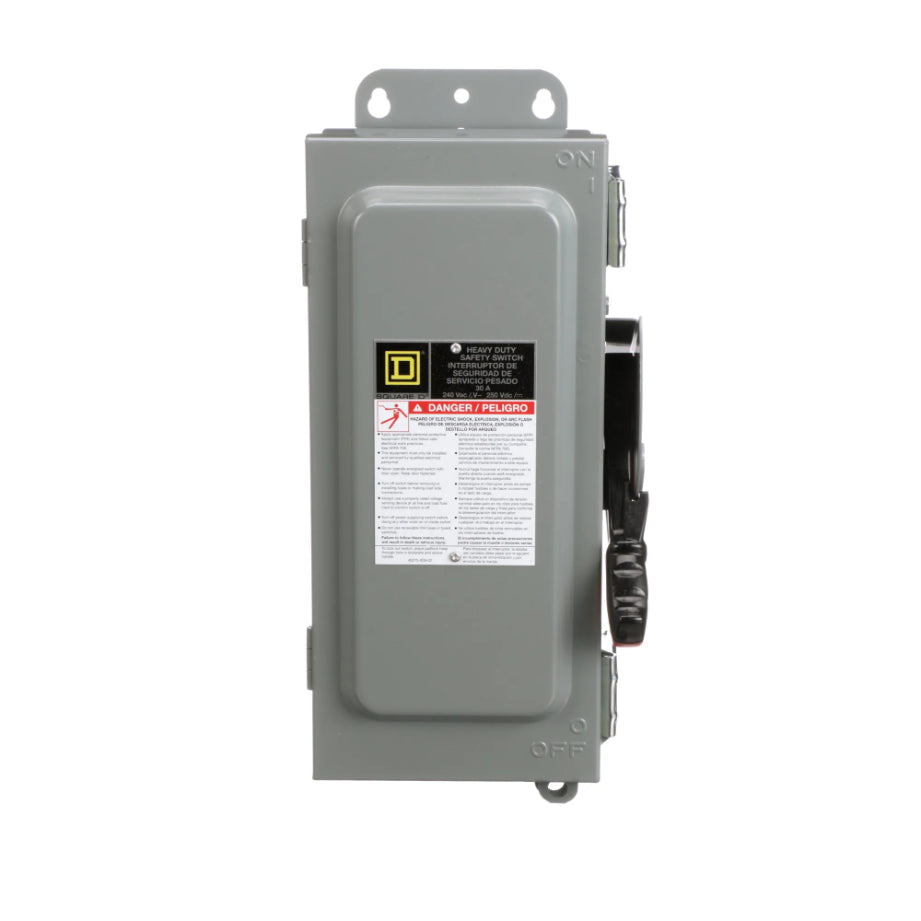 Square D H321AWK - Fusible Safety Switch 30A 240V 3-Pole