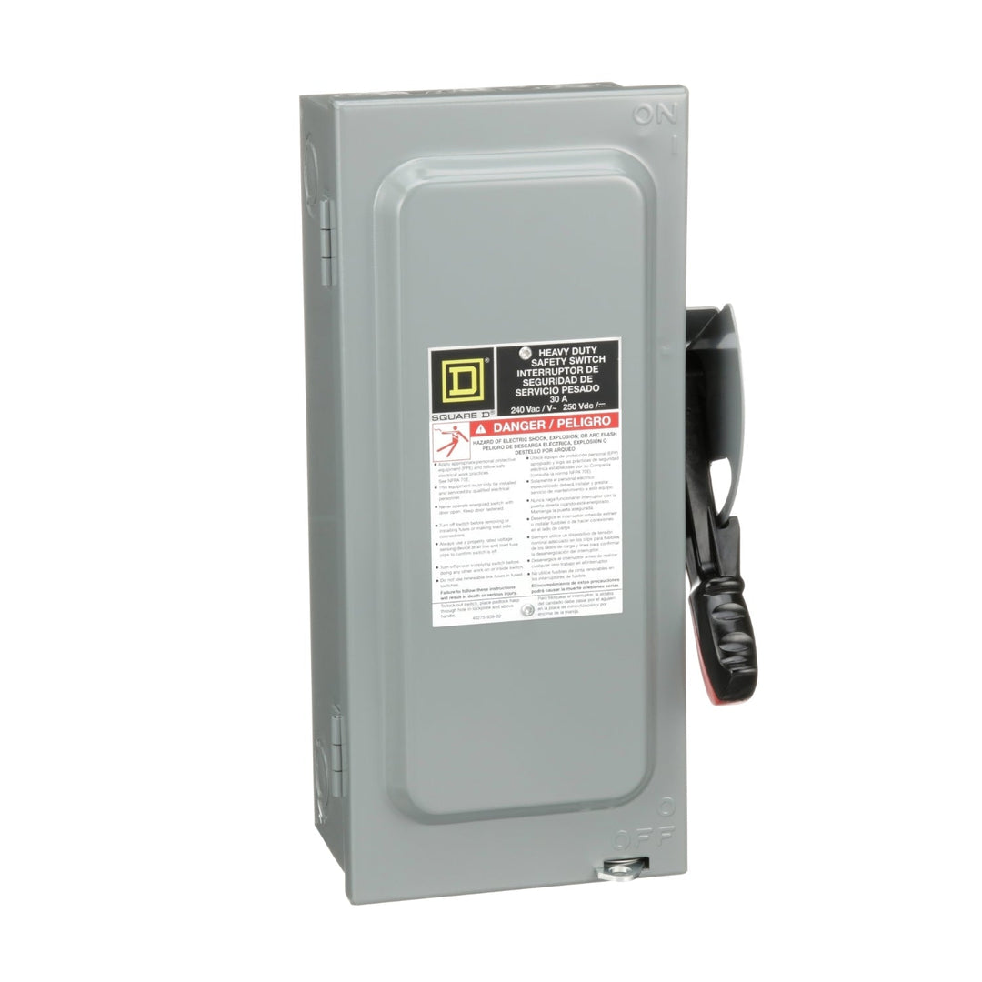 Square D H321N - Fusible Safety Switch 30A 3P (200kA AIC)
