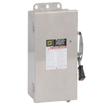 Schneider Electric H321NDS - Disconnect Switch 600V AC 30A (NEMA 1 Enclosure)