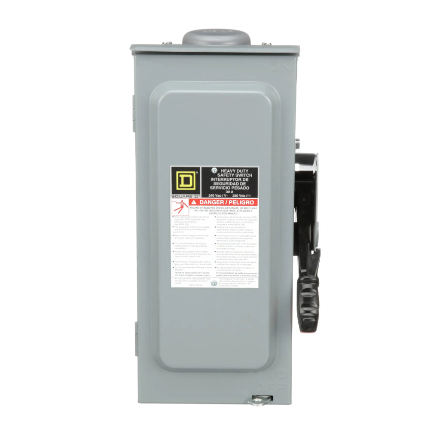 Square D H321NRB - Fusible Safety Switch 30A 3P (240V, 200kA AIC)
