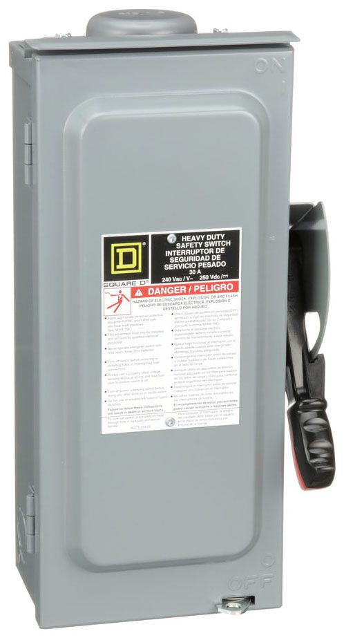 Square D H321NRB - Fusible Safety Switch 240V 30A (200kA AIC @240V)