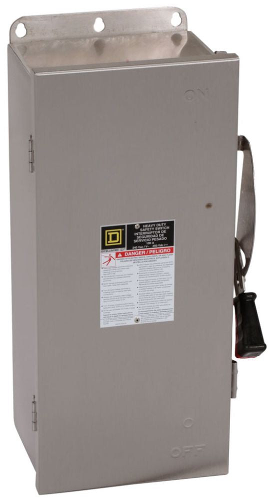 Square D H323DS - Industrial Safety Disconnect Switch (600V AC/DC, NSE Frame Compatible)