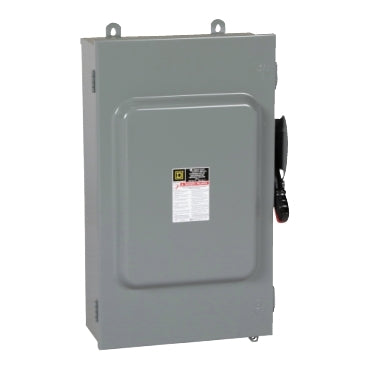 Square D H324AWK - Fusible Disconnect Switch 200A@240V (200kA AIC, NEMA 3R/12)
