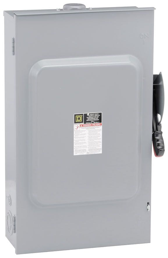 Square D H324NRB - Fusible Safety Switch 200A 3P (200kA@240V AIC)