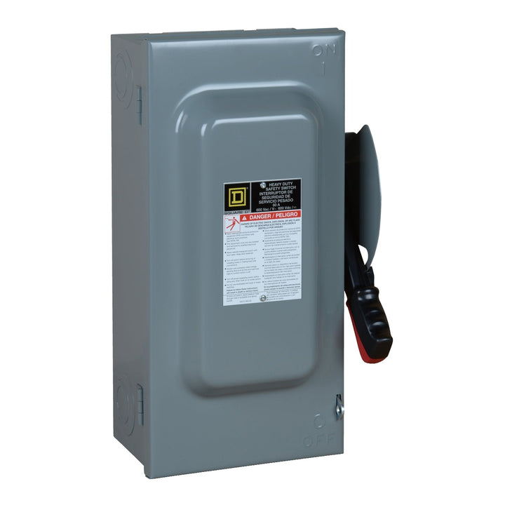 Square D CH362 - Fusible Safety Switch 600V 60A (200kA AIC @600V)
