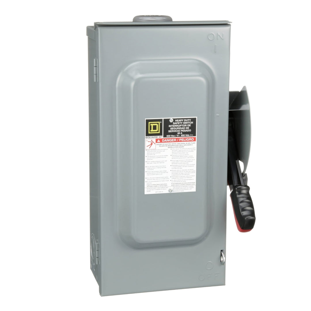 Square D H362RB - Fusible Disconnect Switch 60A 600V 3P