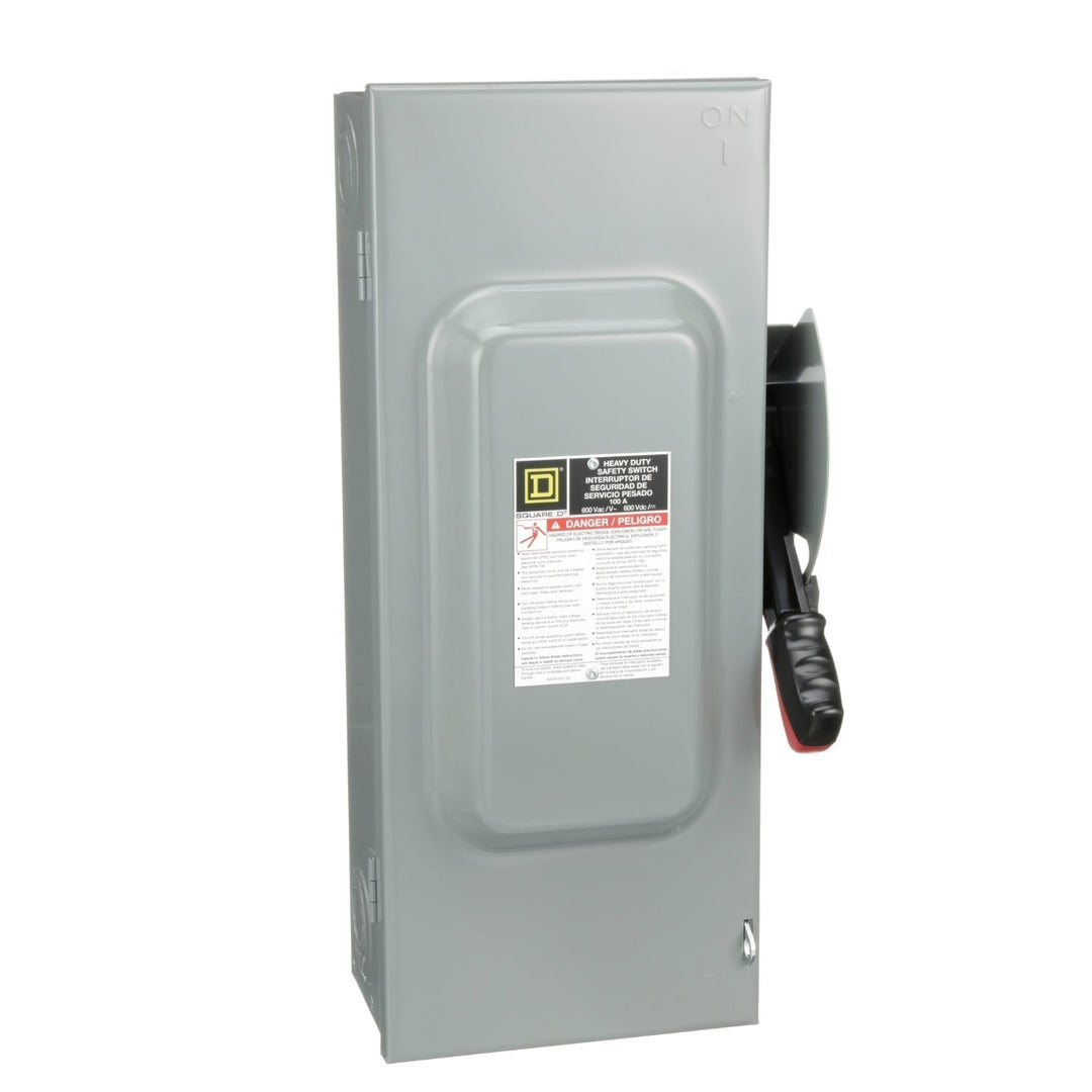 Square D H363 - Fusible Safety Switch 100A 600V 3-Pole
