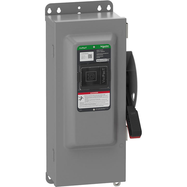 Square D H363A - Fusible Disconnect Switch 600V AC/60A (Visipact Series)