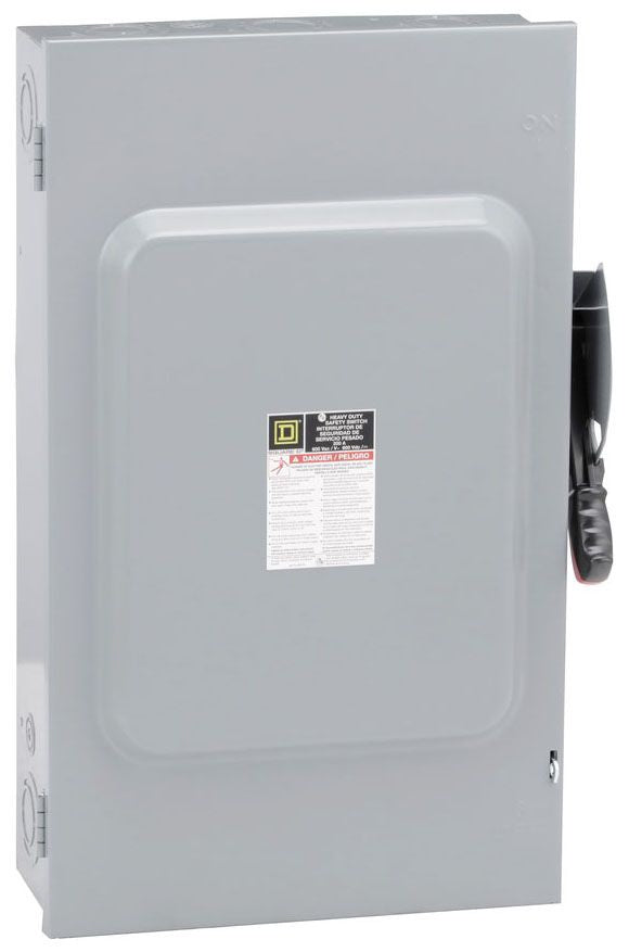 Square D H364N - Fusible Disconnect Switch 600V/200A (200kA AIC @600V)