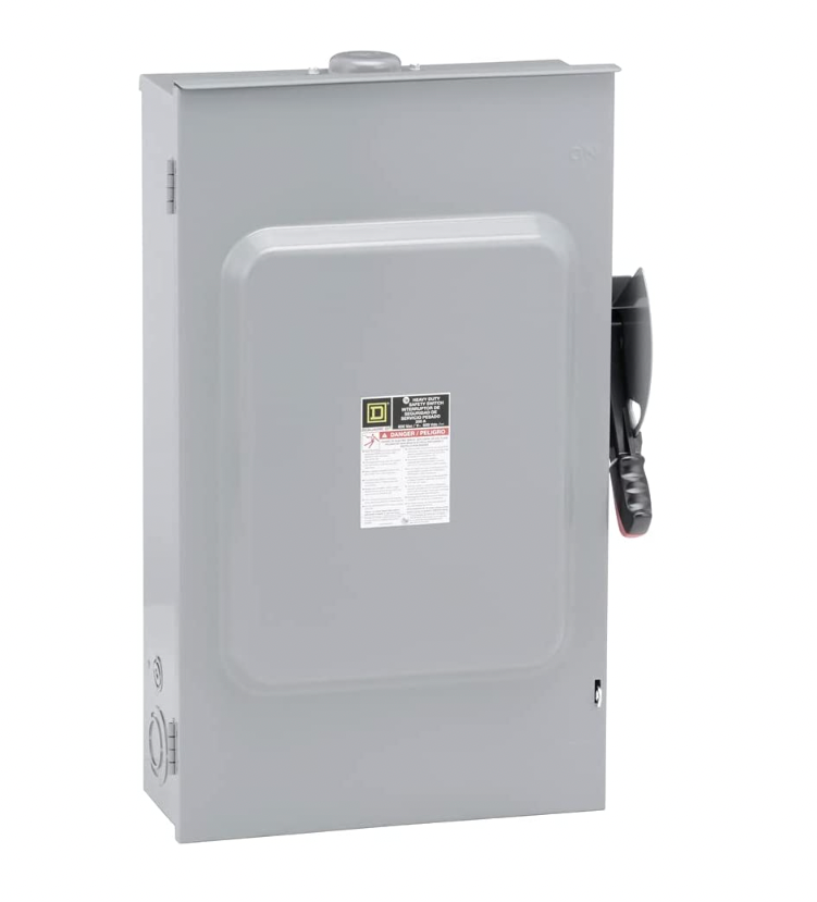 Square D H364NRB - Fusible Disconnect Switch 600VAC 200A (NEMA 3R Enclosure)