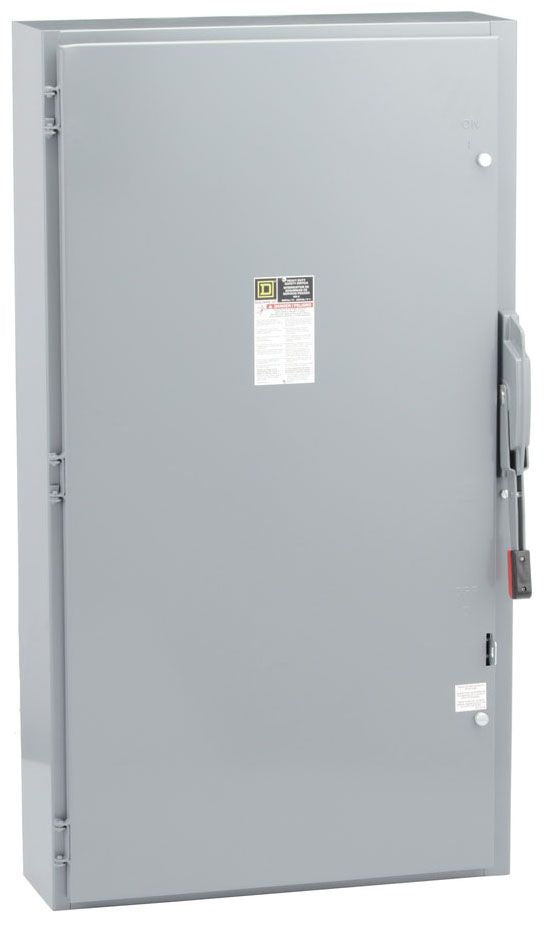 Square D H365 - Fusible Disconnect Switch 400A@600V (200kA AIC, NEMA 1)